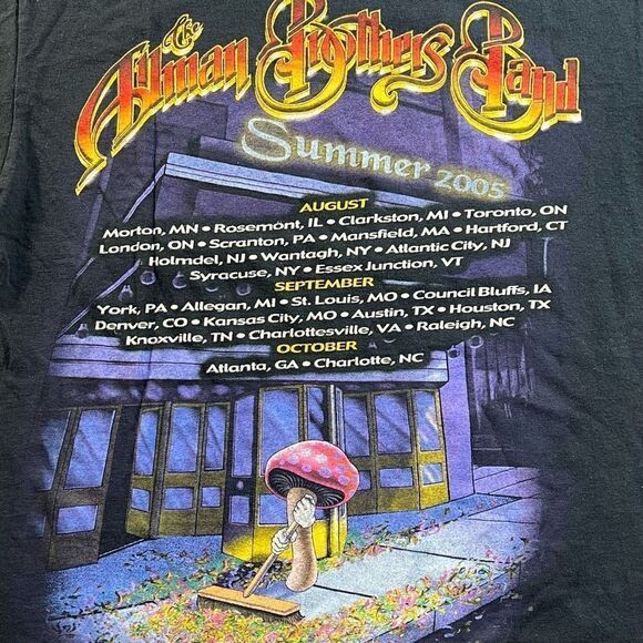 Y2K The Allman Brothers Band Tee - Picture 4 of 5